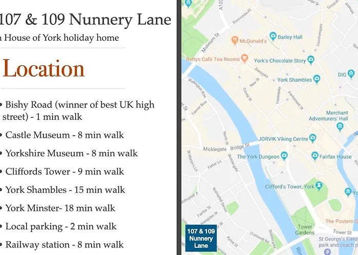 107 And 109 Nunnery Lane * York