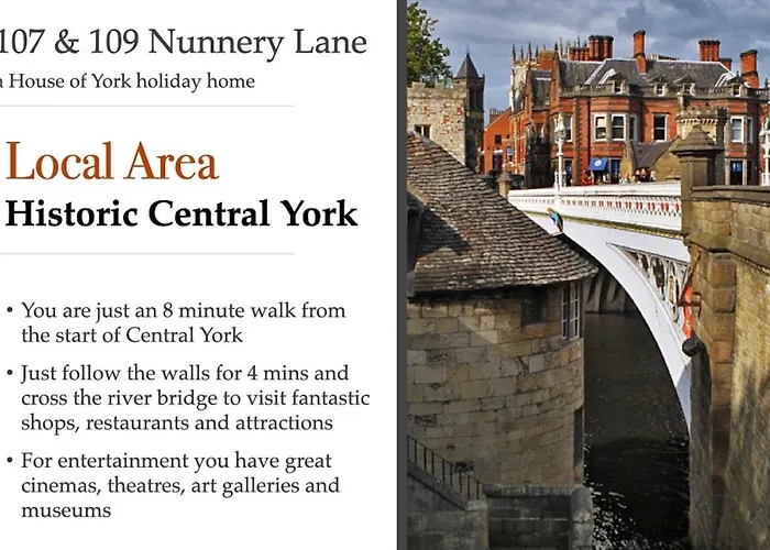 107 And 109 Nunnery Lane Dom wakacyjny *