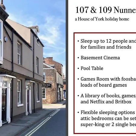 107 And 109 Nunnery Lane * York